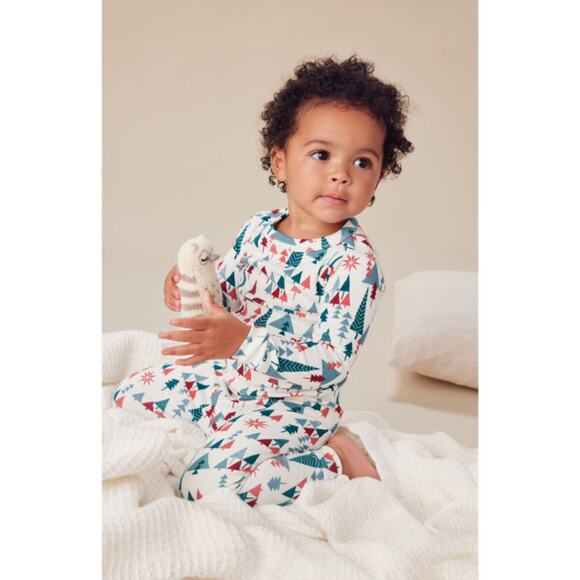 🆕 Tea Collection NWT Goodnight Woodland Pajama Set. Size 5 - Picture 3 of 4